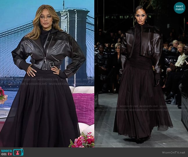 Luar Fall 2025 Collection worn by Tyra Banks on Today
