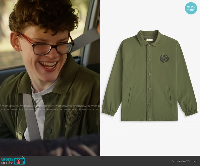 Macy's Big Boys Pickleball Club Coach Jacket worn by Christopher Diaz (Gavin McHugh) on 9-1-1