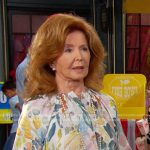 Maggie’s white floral dress on Days of our Lives