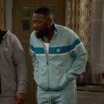 Malcolm’s mint green track suit on The Neighborhood