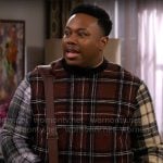 Marty’s plaid sweater on The Neighborhood