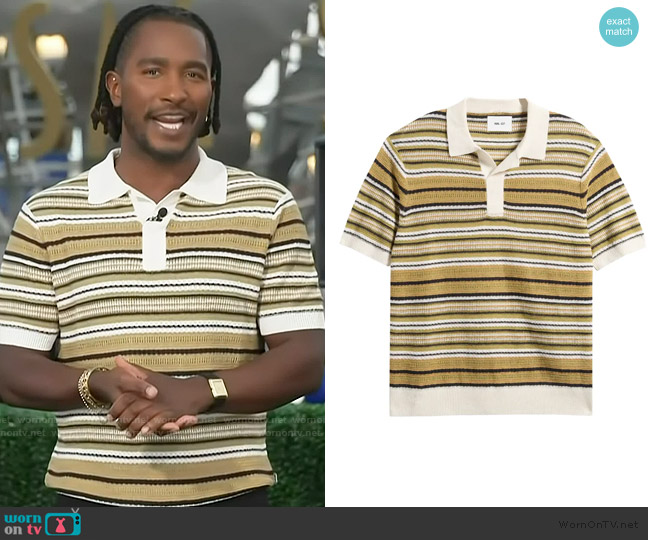 NN07 Noam Polo worn by Scott Evans on Access Hollywood