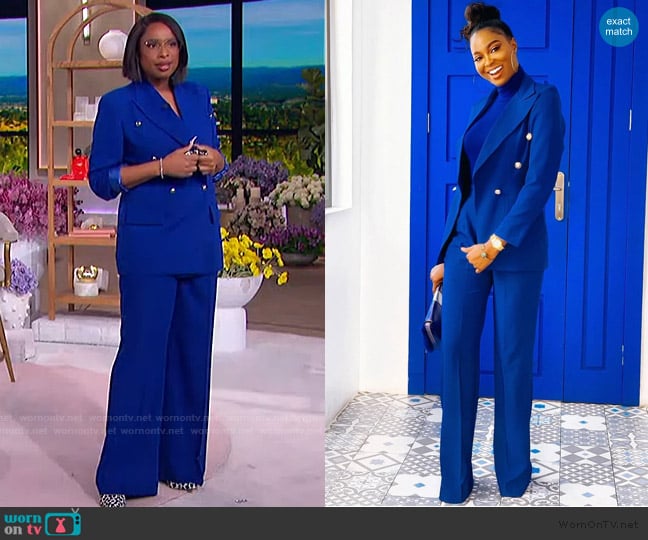 Olarsgrace Mykonos Suit Set worn by Jennifer Hudson on The Jennifer Hudson Show