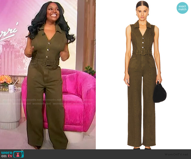 Paige Sasha Jumpsuit worn by Sherri Shepherd on Sherri