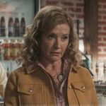 Patty’s yellow tweed jacket on Grosse Pointe Garden Society