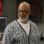 Poppa’s grey spotted cardigan on Poppas House