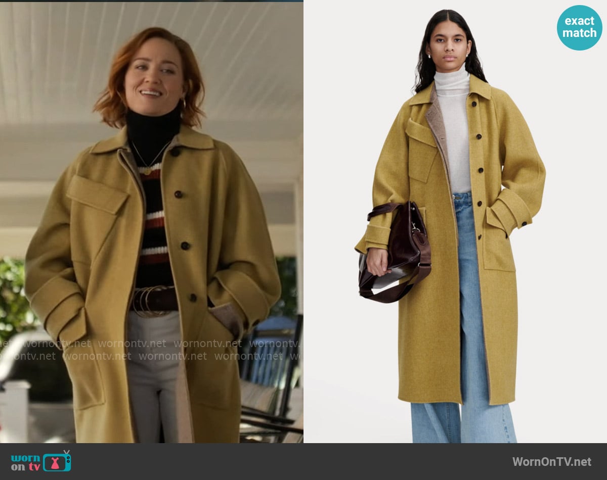 Rachel Comey Alves Trench worn by Angie Polaski (Erika Christensen) on Will Trent