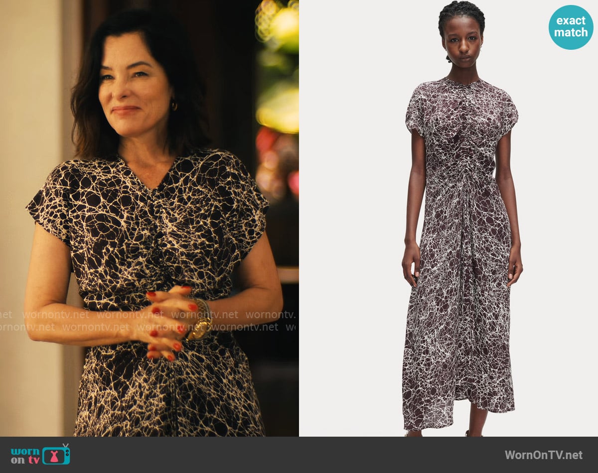 Rachel Comey Hilma Dress worn by Victoria Ratliff (Parker Posey) on The White Lotus