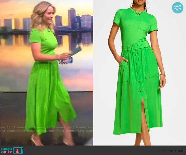 Ramy Brook Sylvie Dress worn by Sara Haines on The View
