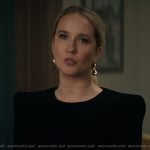 Reagan’s gold earrings on You