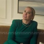 Reagan’s green long sleeve dress on You