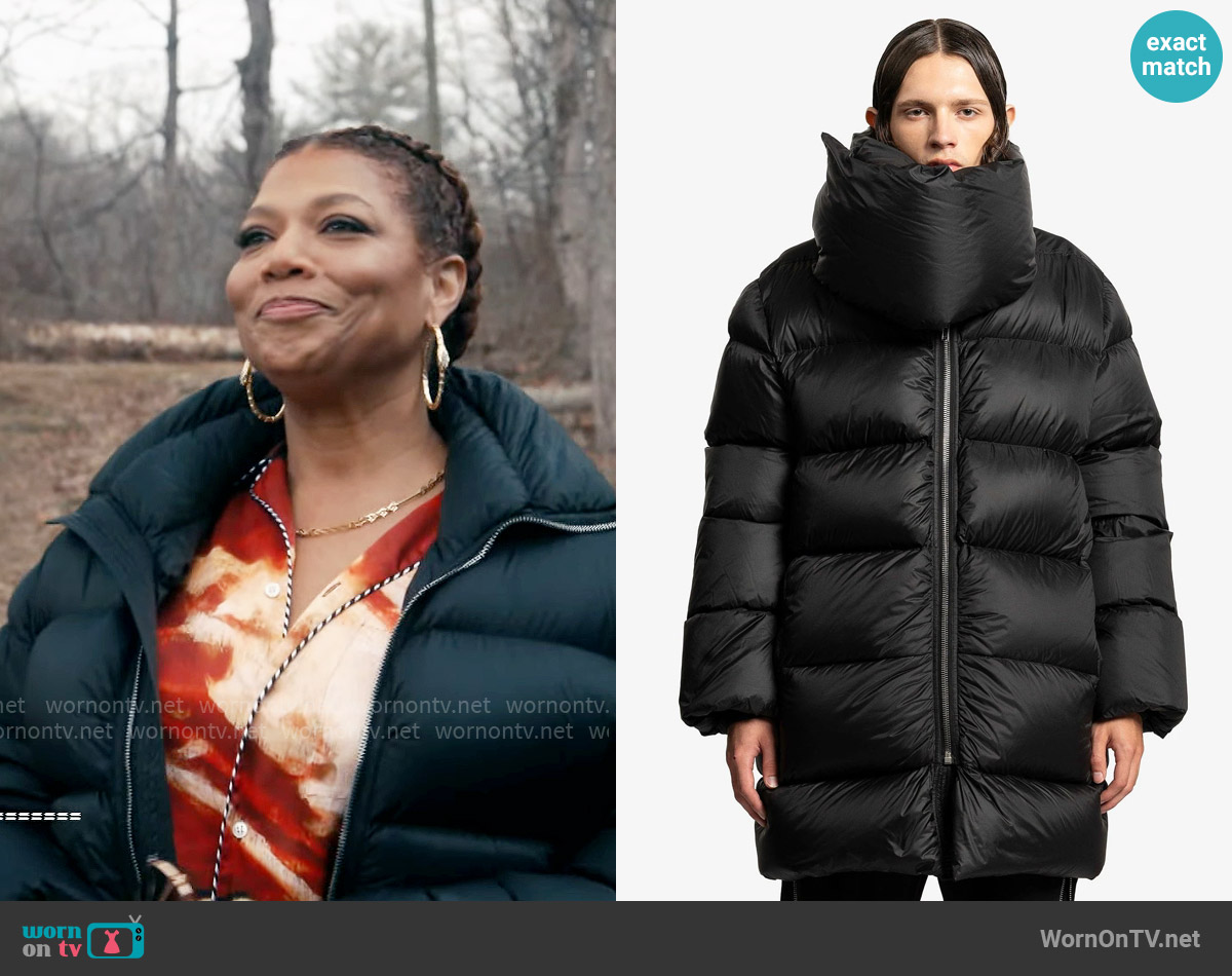 Rick Owens Mountain Jacket worn by Robyn McCall (Queen Latifah) on The Equalizer