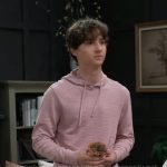 Rocco’s pink hoodie on General Hospital