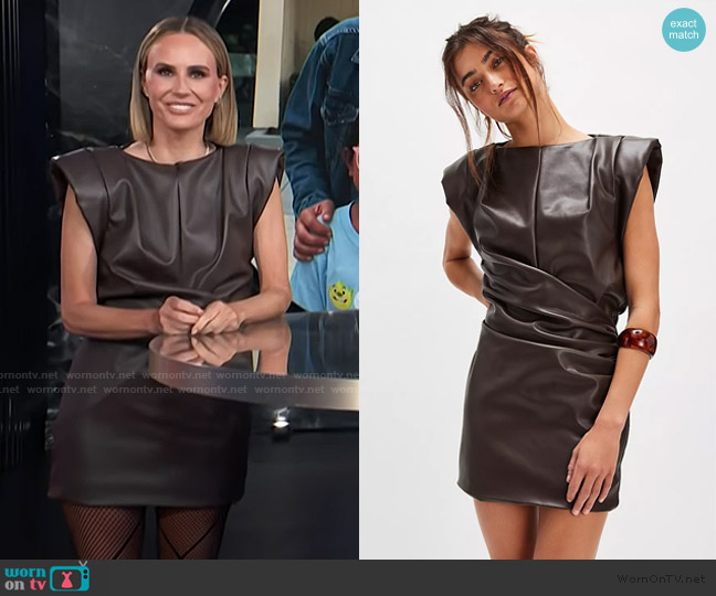 Ronny Kobo Dila Dress worn by Keltie Knight on E! News