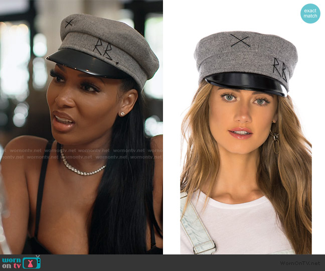 Ruslan Baginskiy Baker Boy Cap worn by Brit Eady on The Real Housewives of Atlanta
