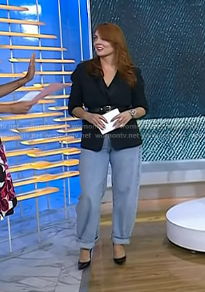 Samantha Barry’s jeans on Today