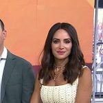 Samantha Busch’s yellow crochet dress on Today