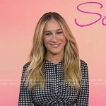 Sarah Jessica Parker’s houndstooth dress on Today