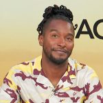 Scott’s camo print shirt on Access Hollywood