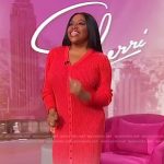 Sherri’s pink dip dye dress on Sherri