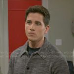 Smitty’s grey knit shirt on Beyond the Gates