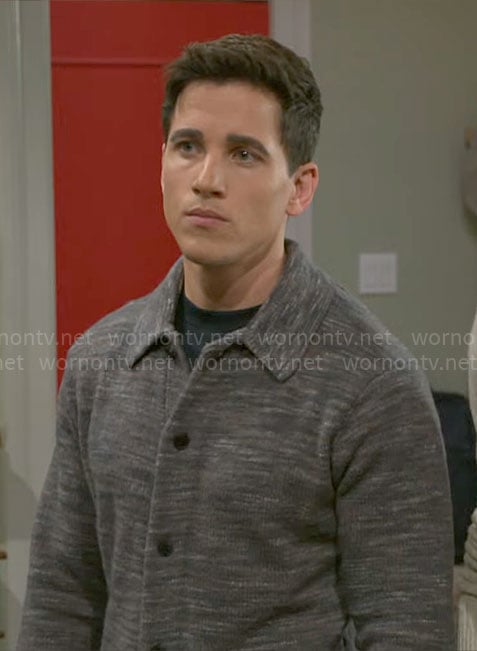 Smitty’s grey knit shirt on Beyond the Gates