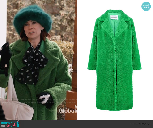 Stand Studio Maria single-breasted coat worn by Elsbeth Tascioni (Carrie Preston) on Elsbeth
