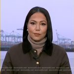 Stephanie’s brown jacket on Good Morning America