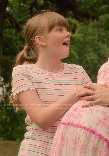 Gretchen’s striped tee on You