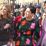 Suleika Jaouad’s green floral dress on Today