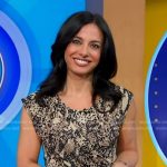 Dr. Tara Narula’s snake print dress on Good Morning America