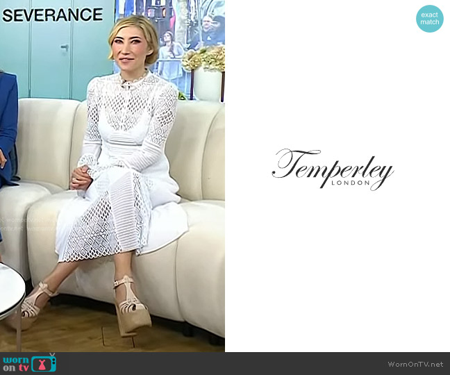 by Temperley London worn by Dichen Lachman on Today