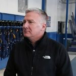 Tom Costello’s black fleece jacket on Today