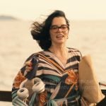 Victoria’s palm leaf print wrap dress on The White Lotus