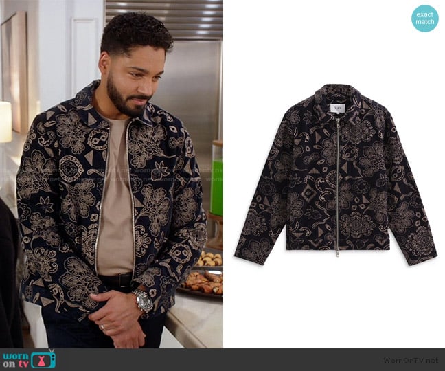 Wax London Park Jacket worn by Jordan Baker (Michael Evans Behling) on All American