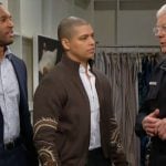 Zende’s dragon jacket on The Bold and the Beautiful