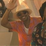 Zion’s pink and orange floral shirt on The White Lotus