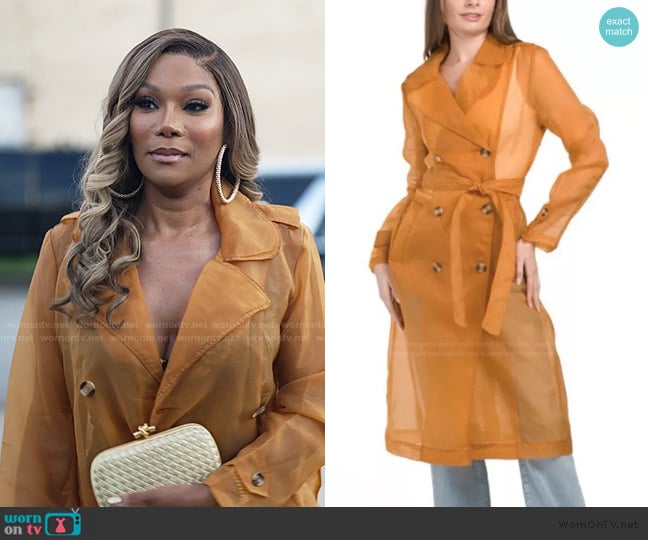 7 For All Mankind by Organza Coat worn by Angela Oakley on The Real Housewives of Atlanta