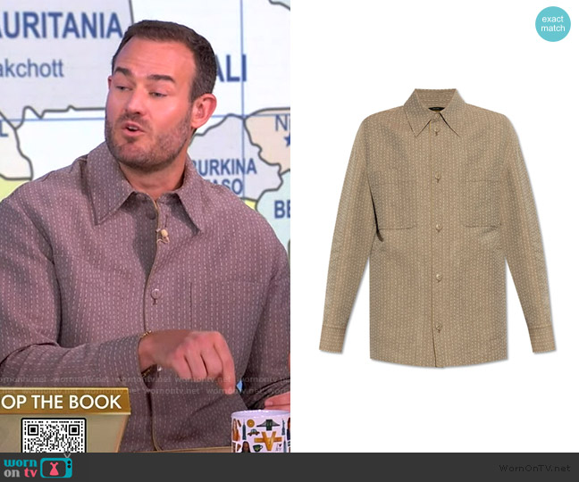 Fendi Single-Breasted Go-To Jacket worn by Brian Kelly on The View