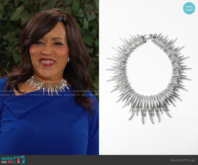 Zara Multi-Strap Necklace worn by Paulina Price (Jackée Harry) on Days of our Lives