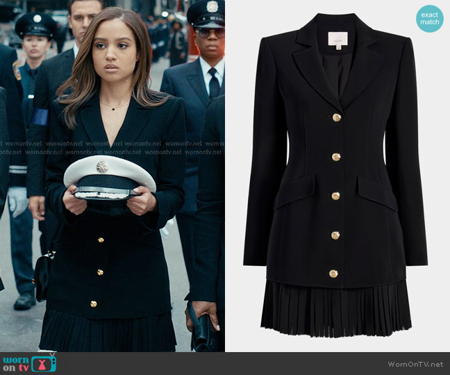 Cinq a Sept Regan Long-Sleeve Dress worn by May Grant (Corinne Massiah) on 9-1-1