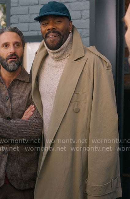 Danny’s trench coat on The Four Seasons
