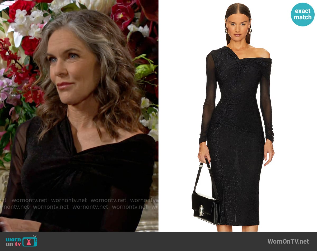 Diane von Furstenberg Rich Dress worn by Diane Jenkins (Susan Walters) on The Young and the Restless