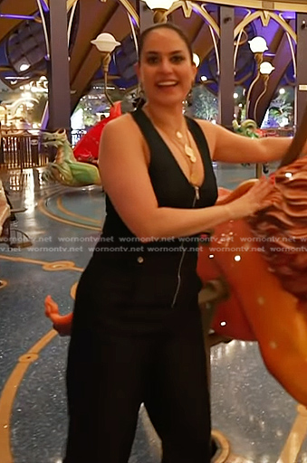 Donna’s sleeveless denim jumpsuit on Today