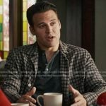 Eddie’s grey plaid shirt on 9-1-1