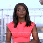 Faith Abubey’s pink dress on Good Morning America