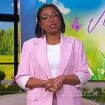 Jennifer’s pink blazer on The Jennifer Hudson Show