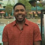 Justin’s eyelet shirt on E! News
