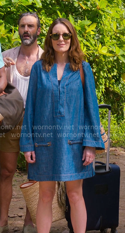 Kate’s denim tunic dress on The Four Seasons