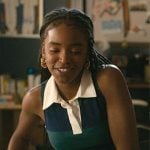 Keisha’s cropped striped polo top on Forever